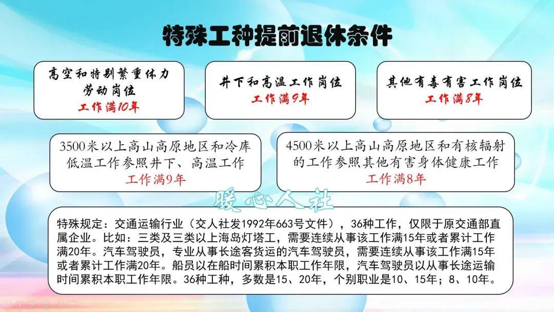 特殊工种退休年龄最新规定及其深远影响